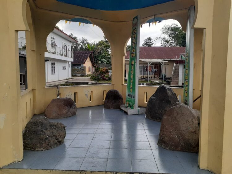 Situs Cagar Budaya Batu Kurai Limo Jorong yang berada di Kecamatan Aur Birugo Tigo Baleh, Kota Bukittinggi. (Genta Andalas/Reza Aulia)