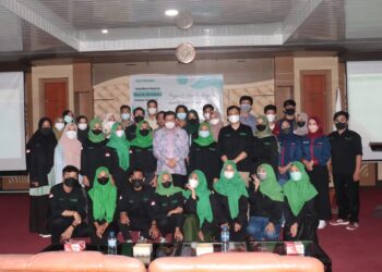 Pelaksanaan Pelantikan Pengurus UKPM Genta Andalas di Ruang Seminar PKM pada Rabu, (10/11/12). (Genta Andalas/ Elvi Rahmawani)