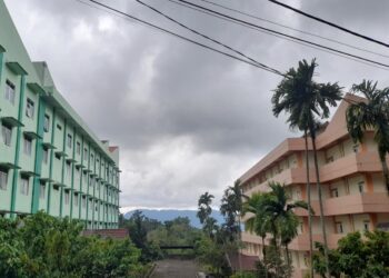 Asrama Universitas Andalas akan segera ditempati mahasiswa penerima KIP angkatan 2021 pada semester mendatang. (Genta Andalas/ Elvi Rahmawani)