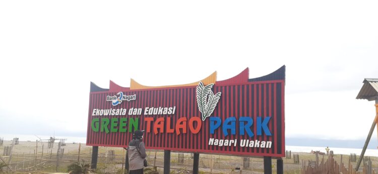 Desa Wisata Green Talao Park di Pesisir Pantai Padang Pariaman (Genta Andalas/Dok. Pribadi)