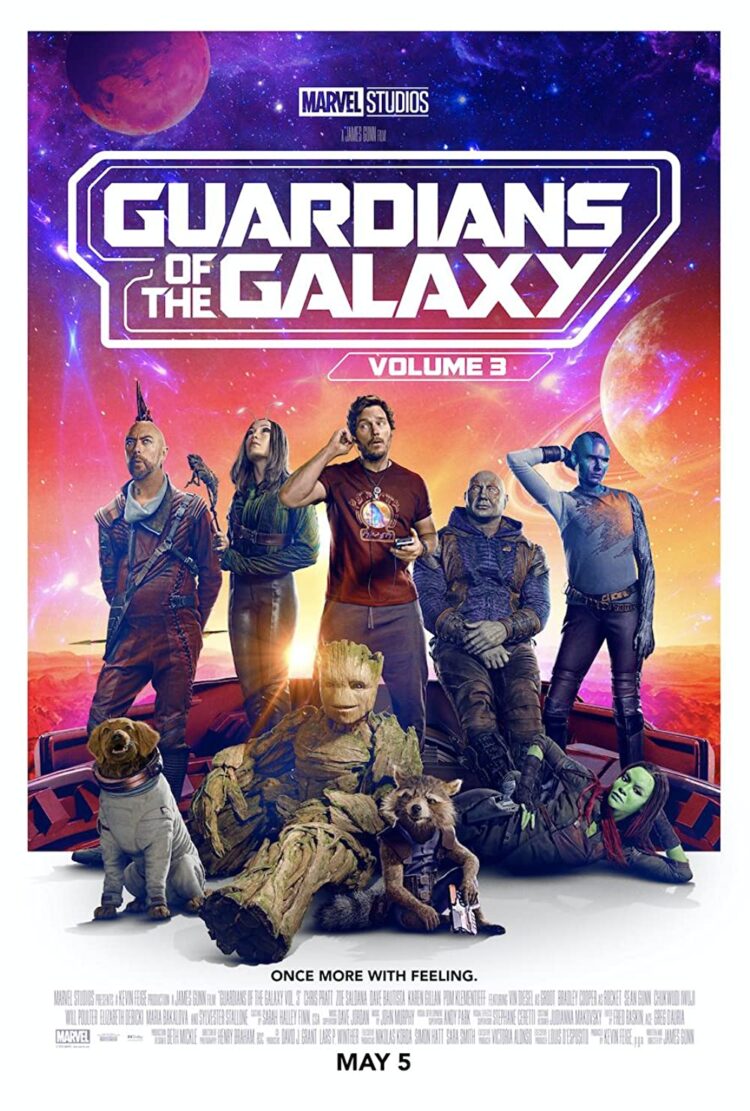 (Poster film Guardian of the Galaxy Vol 3/Marvel Studio's)