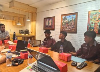 Kunjungan BEM KM UNAND dalam rangka membahas kasus pelecehan seksual yang terjadi di Universitas Andalas pada Senin (23/10/2023)(Dok. Pribadi)