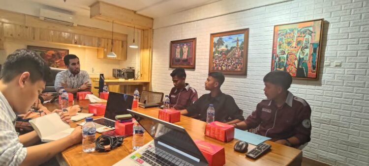 Kunjungan BEM KM UNAND dalam rangka membahas kasus pelecehan seksual yang terjadi di Universitas Andalas pada Senin (23/10/2023)(Dok. Pribadi)