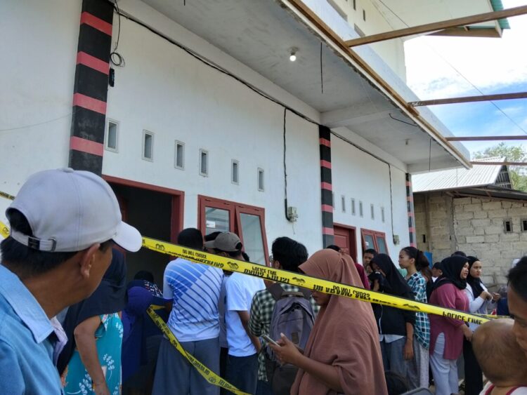 Kondisi kamar kos penemuan jenazah mahasiswa PNP di Jalan Jawa Gadut, Kecamatan Pauh, Padang pada Sabtu (11/4/2026) (Nasywa Luthfiyyah Edfa)