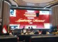 Suasana diskusi peserta pada gelaran acara Temankita Leadership Summit 2026 di Aula Kantor Gubernur Sumatera Barat pada Minggu (26/4/2026) (Pitri Yani)