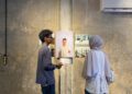 Suasana pameran FRAGTION oleh UKM Sinematografi di Lapau Bakawan, Tarandam, Kota Padang, Rabu (22/4/2026) (Ulya Nur Fadillah)