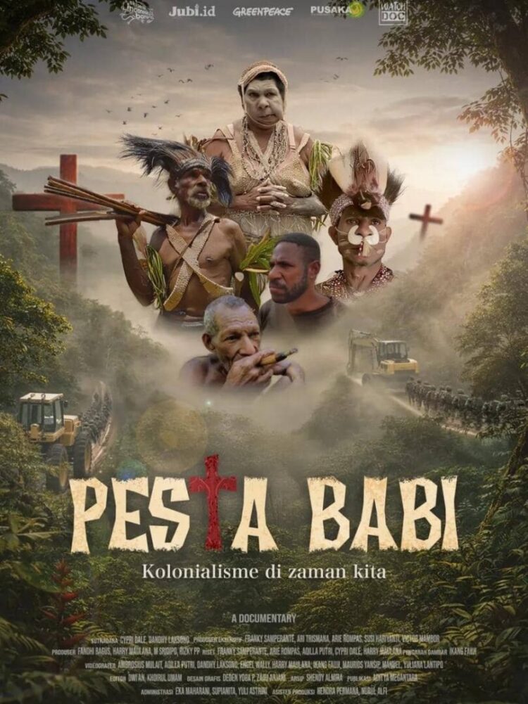 Poster film Pesta Babi