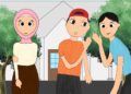 Objektifikasi perempuan dalam tongkrongan laki-laki dinilai sekadar gurauan. (Ilustrasi/Echa Syafira)