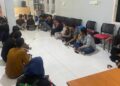Konsolidasi di Gedung UKMF FISIP UNAND pada Minggu (14 /6/ 2026) (Genta Andalas/Sargita Asmara Dewi)