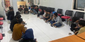 Konsolidasi  di Gedung UKMF FISIP UNAND pada Minggu (14 /6/ 2026) (Genta Andalas/Sargita Asmara Dewi)