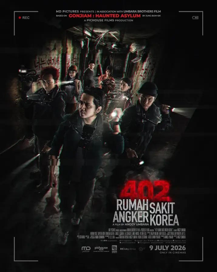 (Poster Film 402 Rumah Sakit Angker Korea/Facebook MD Pictures)
